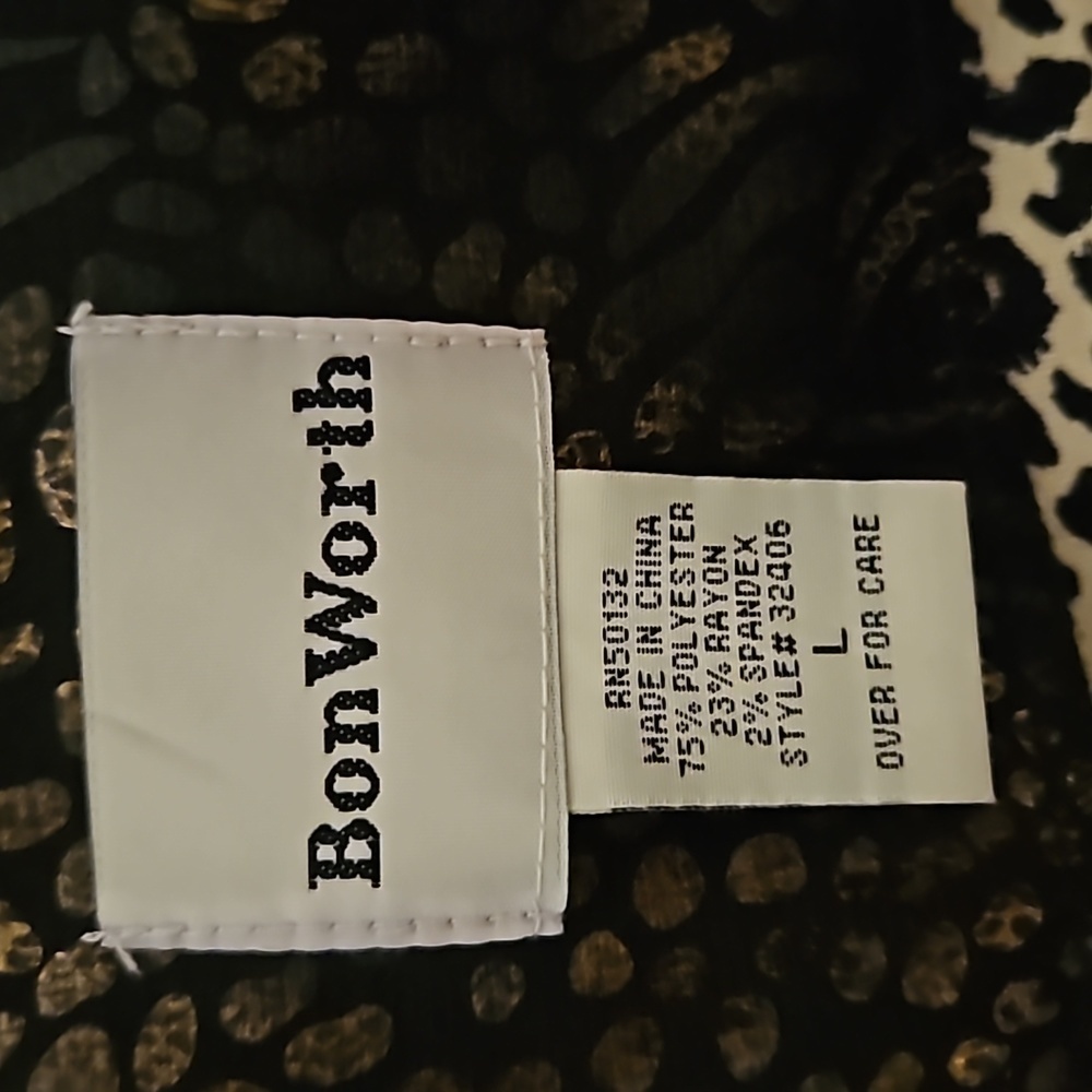 Vtg Bonworth Black Metallic Python Snakeskin Mobw… - image 8